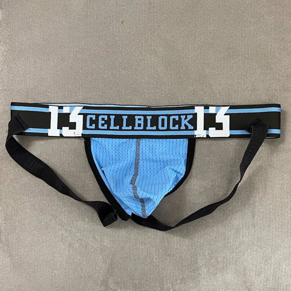 Cellblock 13 Relay Mesh Blue Jockstrap